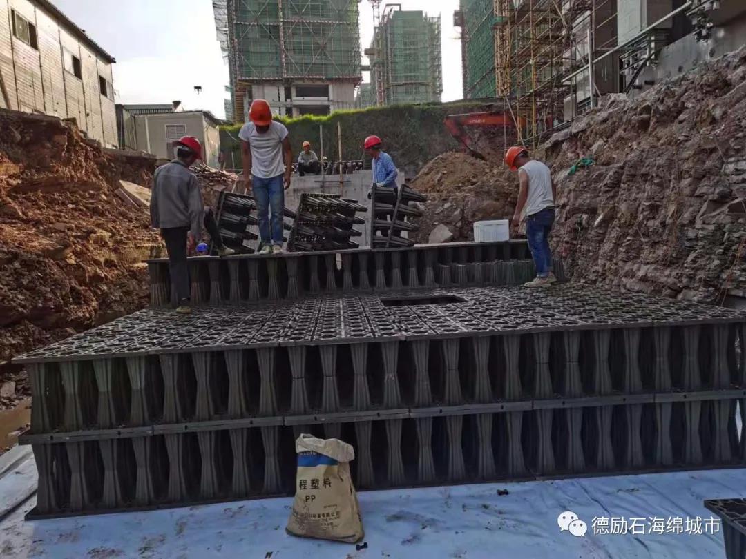 新社区聚稠江街道古母塘地块雨水收集回用系统1